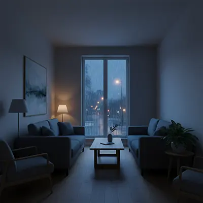 Change scene and mood